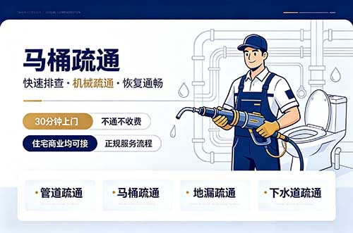 金坛马桶疏通