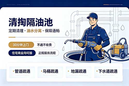 金坛清掏隔油池